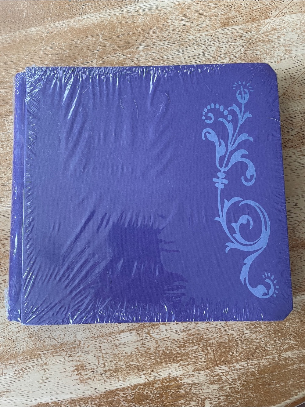 Creative Memories Ultra Violet Filigree Floral Album Cover